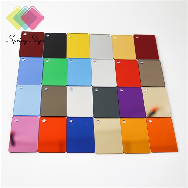 Custom Finish Acrylic Mirror Sheet