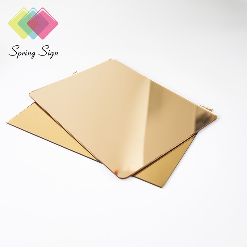 Gold Acrylic Mirror Sheet Gold Acrylic Mirror Sheet