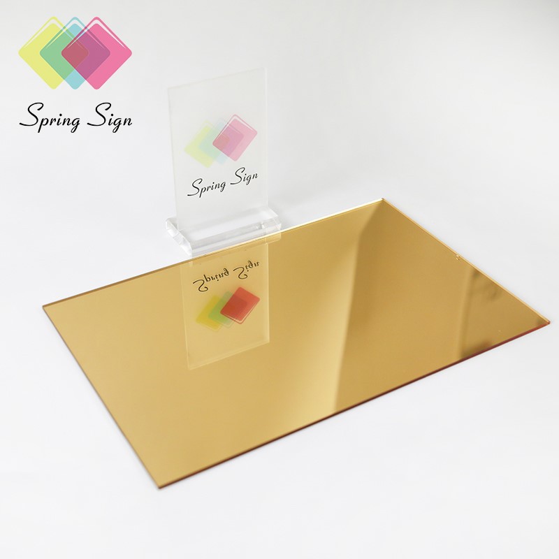 Gold Acrylic Mirror Sheet Gold Acrylic Mirror Sheet