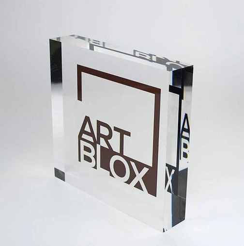 Custom Acrylic LOGO Block Custom Acrylic LOGO Block